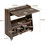Costway Γραφείο Ξύλινο 78.5x57.5x80cm CB11026CF