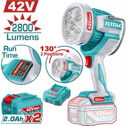 Total TWLI42896E Προβολέας Μπαταρίας Led 2800lm