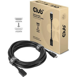 CLUB3D Καλώδιο HDMI Male to HDMI Female 5m Black CAC-1325