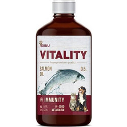 Akinu Vitality Λάδι Σολομού Σκύλου & Γάτας 500ml