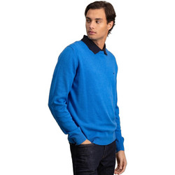 Fynch Hatton Ανδρική Πλεκτή Μπλούζα Royal Blue 1414210-622