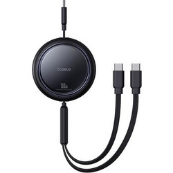 Baseus Flat USB-C to USB-C 100W 1m Black 100W P10318602111-00