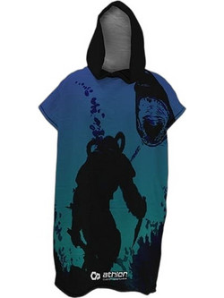 Athlon Deep Hunter Πόντσο Θαλάσσης Μπλε 72x105cm 96157