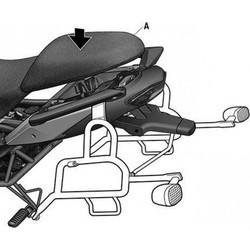 Shad Πλαϊνές Βάσεις Αποσκευών Μηχανής για Kawasaki Versys 650 '10-'14