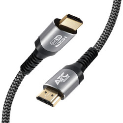 ATC Καλώδιο HDMI 2.1 Braided HDMI Male to HDMI Male 3m Black 02.001.0120