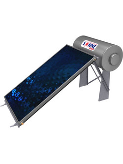 Sonne Phaethon Ηλιακός Θερμοσίφωνας 120lt 1.7m² Glass Διπλής Ενέργειας Χαμηλού Ύψους