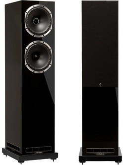 Fyne Audio F502S Ζεύγος Ηχείων Hi-Fi Δαπέδου 180W 2.5 Δρόμων Piano Gloss Black
