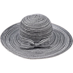 Γυναικείο Καπέλο Fedora Ψάθινο Γκρι 5-49-151-0006