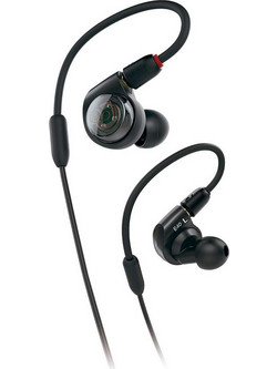 Audio Technica ATH-E40 Ακουστικά Ψείρες In-Ear Μαύρα
