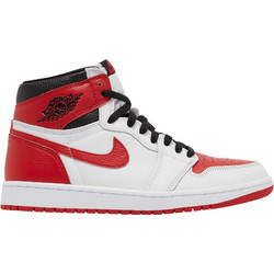 Jordan Air 1 Retro High OG Ανδρικά Sneakers Μποτάκια Λευκά 555088-161
