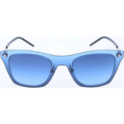 Marc Jacobs MARC25/S TVN Γυναικεία Γυαλιά Ηλίου Πεταλούδα Μεταλλικά Ασημί με Μπλε Φακό