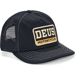 Deus Ex Machina Ανδρικό Καπέλο Jockey με Δίχτυ Snapback Υφασμάτινο Μαύρο CD261MHA338-099
