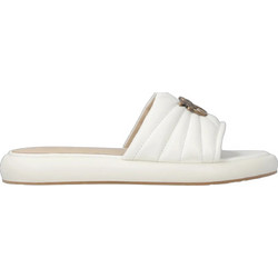 Pinko Δερμάτινα Γυναικεία Σανδάλια Λευκά SD0525P003-Z12