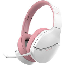 Sades Spower Gaming Headset Over Ear White Pink