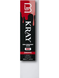 L3VEL3 Kray Red Ημιμόνιμη Βαφή Μαλλιών 100ml