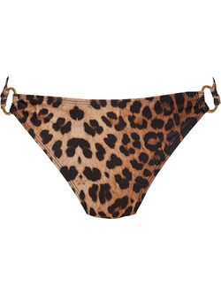 Sugarfree Bikini Slip Animal Print Καφέ 24802035-331