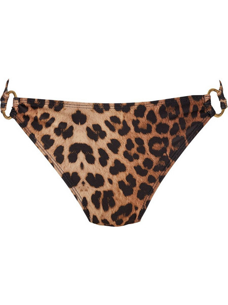 Sugarfree Bikini Slip Animal Print Καφέ 24802035-331