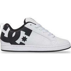 DC Court Graffik Γυναικεία Sneakers Λευκά Μαύρα 300678-114