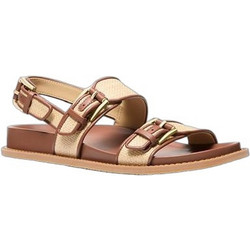 Michael Kors Γυναικεία Σανδάλια Μπεζ Ταμπά 40S6NIFSID-230