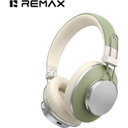 Remax RB-590 Ασύρματα Bluetooth Ακουστικά Over Ear Λευκά Πράσινα