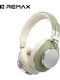 Remax RB-590 Ασύρματα Bluetooth Ακουστικά Over Ear Λευκά Πράσινα