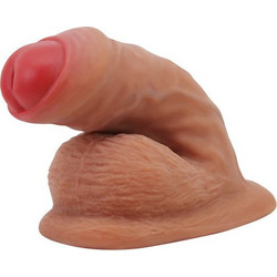 Pretty Love Warnell Ρεαλιστικό Dildo με Βεντούζα & Όρχεις 13cm Flesh