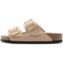 Birkenstock Arizona Δερμάτινα Γυναικεία Σανδάλια Ανατομικά Nude 1026478