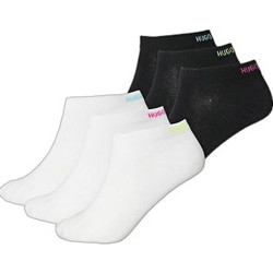 Hugo Boss Ανδρικές Κάλτσες Κοντές Μαύρες Λευκές 6Pack 50516395-960