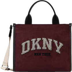 DKNY Γυναικεία Τσάντα Χειρός Σουέτ Μπορντό R62AMR57-AWN