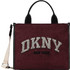 DKNY Γυναικεία Τσάντα Χειρός Σουέτ Μπορντό R62AMR57-AWN