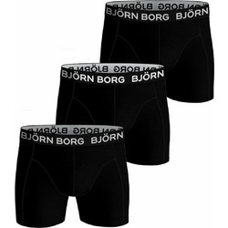 Bjorn Borg Ανδρικά Μποξεράκια Σετ 3Pack Μαύρα 10002903-MP001
