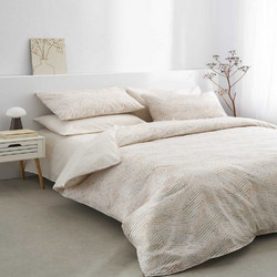 Vesta Home Σετ Σεντόνια Μονά Βαμβακερά 170x270 Ariadni 2 Brown Beige