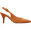 KALOGIROU Γόβες Suede Slingback με Τακούνι Στιλέτο Πορτοκαλί 2803S