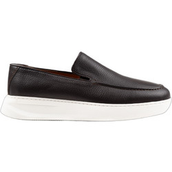 Riviera Ανδρικά Μοκασίνια Loafers Δερμάτινα Καφέ 2071Α