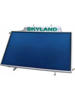 Skyland GLB Ηλιακός Θερμοσίφωνας 120lt 2.05m² Glass Τριπλής Ενέργειας Οριζόντιος Χαμηλού Ύψους