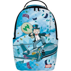 Sprayground Monopoly Jet Rider B9129 Σακίδιο Πλάτης Γαλάζιο