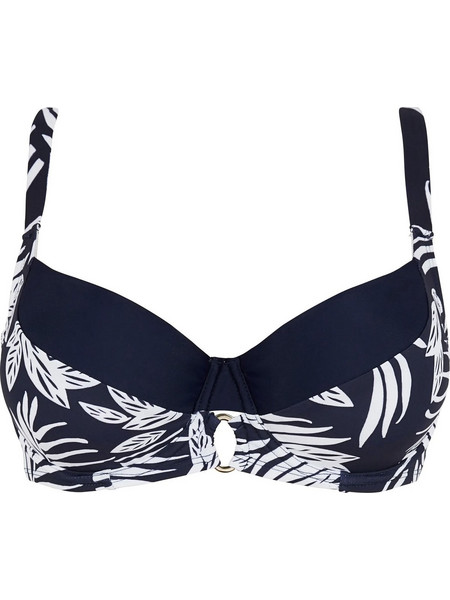 Sans Complexe Bikini Top Μαύρο Λευκό 78AAO38