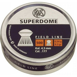 RWS Superdome Βολίδες Pellets Αεροβόλου 4.5mm Μολυβένιες 0.54g / 8.3gr 500τμχ
