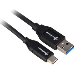 Sharkoon USB-A to USB-C 0.5m Black 4044951021130