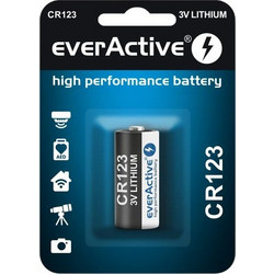 everActive High Performance Lithium CR123 1τμχ
