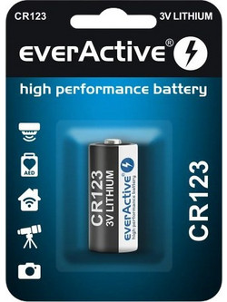 everActive High Performance Lithium CR123 1τμχ