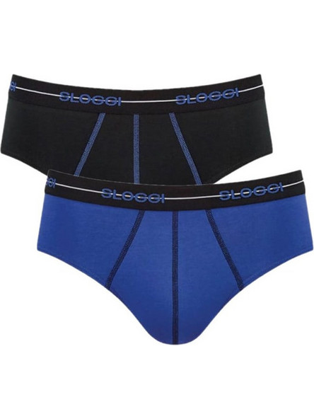 Sloggi Start Ανδρικά Σλιπ Βαμβακερά 2Pack 10206949-V005