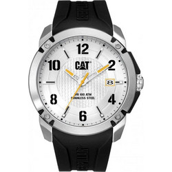 CAT Elite Ανδρικό Ρολόι με Μαύρο Καουτσούκ Λουράκι AX.141.21.231