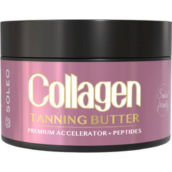 Soleo Collagen Tanning Butter Accelerator + Peptides Self Tan Κρέμα Σώματος 190ml