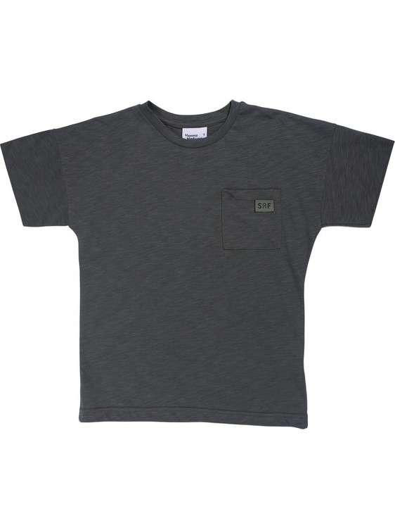 Serafino Παιδικό T-Shirt Κοντομάνικο Ανθρακί SU26-6762