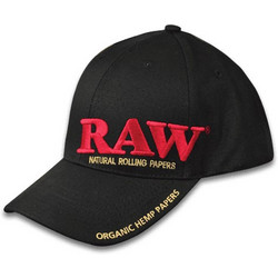 Raw Ανδρικό Καπέλο Jockey Υφασμάτινο Μαύρο 57229