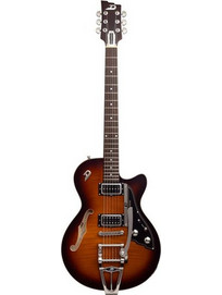 Duesenberg Starplayer CBR Ηλεκτρική Κιθάρα Semi-Hollow με Μαγνήτες HS & Ταστιέρα Rosewood Tobacco Sunburst