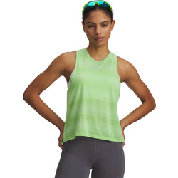 Under Armour Velociti Singlet Γυναικείο Αθλητικό T-Shirt Πράσινο 6009541-712