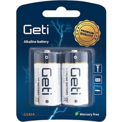 Geti Alkaline C 2τμχ