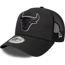 New Era Chicago Ανδρικό Καπέλο Jockey με Δίχτυ Snapback Υφασμάτινο Μαύρο 60856284-010